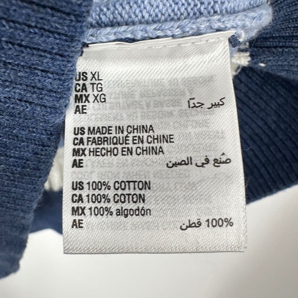 KAREN‎ SCOTT Women's Striped Cable Knit Crew Neck Long Sleeve Sweater XL - Picture 6 of 7